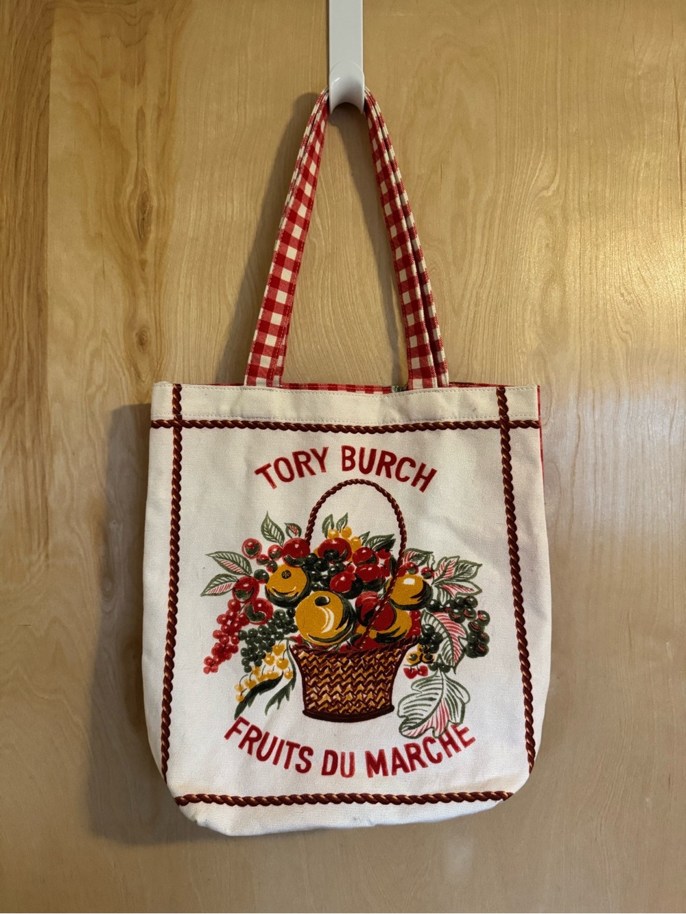 Fruits Du Marche Canvas Tote